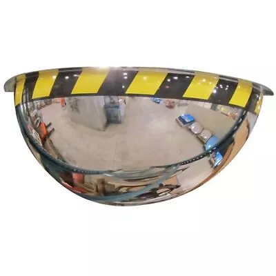Zoro Select Onv-180-18-Sb Half Dome Mirror18In.Acrylic Hi Viz • $30.69