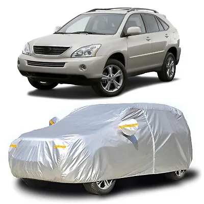 Waterproof SUV Car Cover Snow Dust UV Protection W/Zipper For Lexus RX 300 330 • $36.42