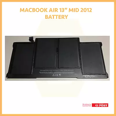 Apple Macbook Air 13  Mid 2012 2013 2014 Battery Cycle Count 357 A1466 • $59