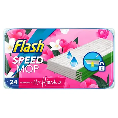 Flash PINK Speed Mop Refill Mrs Hinch LTD Edition 24 Pads • £12.98