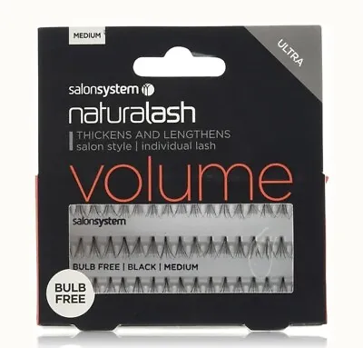Salon System Flare Black BULB FREE ULTRA Volume Individual Lashes • £5.99