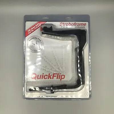 Tiffen Stroboframe Pro Flash Brackets Quick Flip FOR 35mm SLR's Cat No.310-635 • $29.99