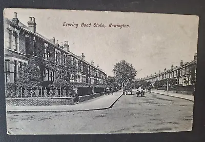 Evering Road Stoke Newington - Charles Martin 1906 Postcard • £10