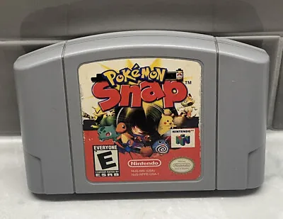 Pokémon Snap (Nintendo 64 1999)TESTED AUTHENTIC Cartridge Only • $12.99