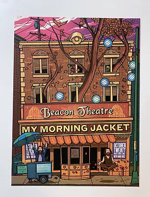 My Morning Jacket Poster Beacon Theatre New York 10/20/23 Official Silkscreen • $149.99