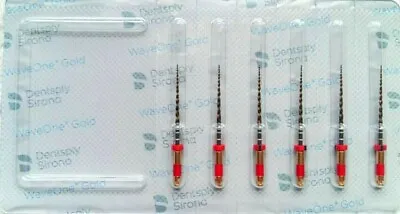 Waveone Gold Wave One Primary Red 31mm Endodontic File Root Canal Dentsply 6/Pk • $43.99