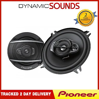 Pioneer TS-A1370F 13cm 5.25  Inch Car Door Shelf Coaxial Speaker System 300W • £54.99