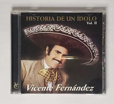 Vicente Fernandez 'Historia De Un Idolo' Volume II CD Spanish Rancheras • $14.99