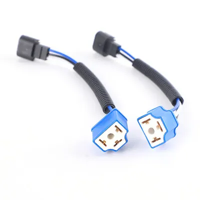 2x H4 To H13 Pigtail Wiring Harness Adapter Connector Plug For Jeep JK 2007-2018 • $7.99