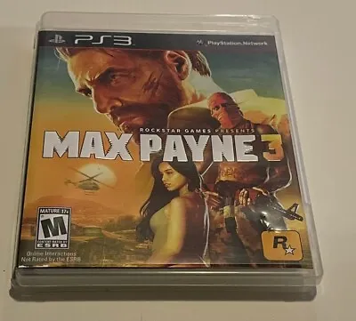 Max Payne 3 (Sony PlayStation 3 2012) PS3 CIB Complete    A.N • $12