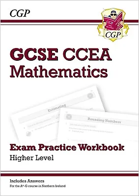 CCEA GCSE Maths Exam Practice Workbook - Higher With Answer Key Stage 4 Cgp • £8.99