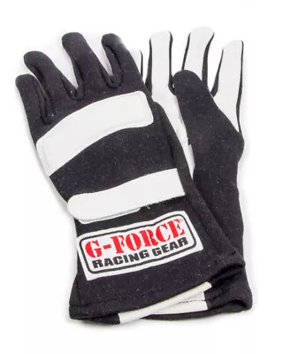 G-FORCE Racing Gear 4101MEDBK G5 Racing Gloves Medium Black • $87.99