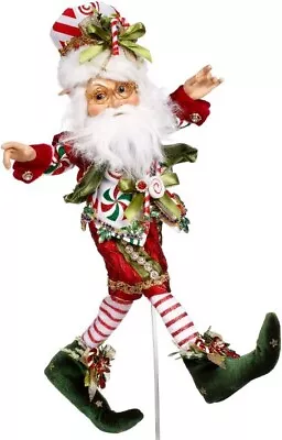 Mark Roberts Elves 51-37620 North Pole Candy Cane Elf Small 14 Inches • $97.95