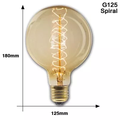 Bulb Industrial Decorative Light Vintage Filament Edison A+ E14/E27 Dimmable • $7.29