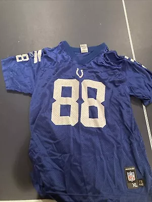 Vintage Reebok Marvin Harrison #88 Colts Jersey NFL Youth Size XL 18-20 Indy • $18