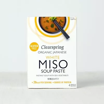 Clearspring Organic Instant White Miso Soup Paste • £3.29