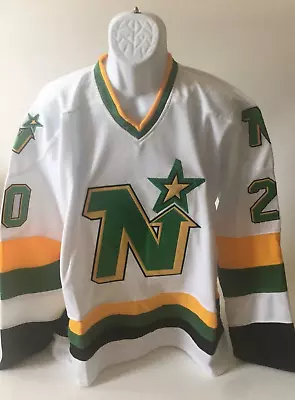 Dino Ciccarelli # 20 Minnesota North Stars NHL Hockey Jersey Size Large • $79