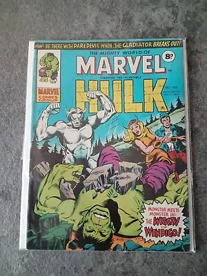Hulk 180 MIGHTY WORLD OF MARVEL 197 First Wolverine App 1976 Hulk 180  • £25