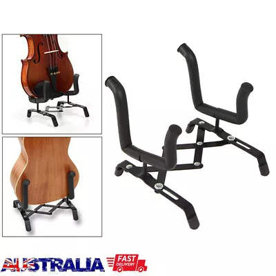 $15.47 • Buy Ukulele Stand Holder Rack For Ukelele 4/4 3/4 2/4 1/4 Violin Foldable