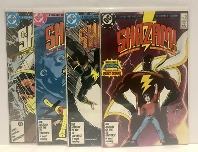 $69 • Buy SHAZAM NEW BEGINNING #s 1 2 3 4  Set [1987  DC] VF-NM Black Adam Thomas Mandrake
