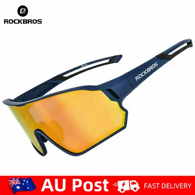 $25.99 • Buy RockBros Cycling Sunglasses Photochromic Polarised Glasses Outdoor Sports UV400