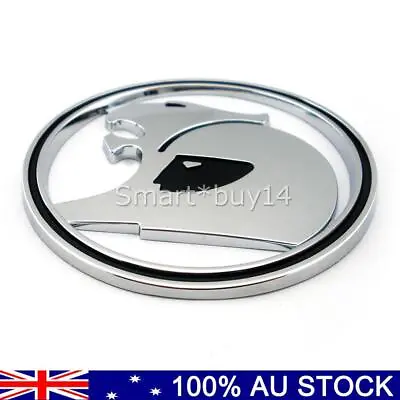 Chrome HSV Lion Bonnet Boot Badge Fits Holden Commodore GTS R8 Clubsport MALOO • $21.95
