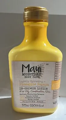 Maui Moisture Body Care Lightly Hydrating + Pineapple Papaya In-Shower Lotion • $20