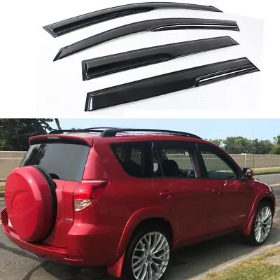 For 2006-2012 Toyota Rav4 Mugen Style Window Visor Vent Rain Guards Deflector • $25.99