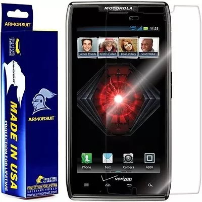 [2-Pack] ArmorSuit Motorola Droid Razr Full Coverage Screen Protector • $8.99