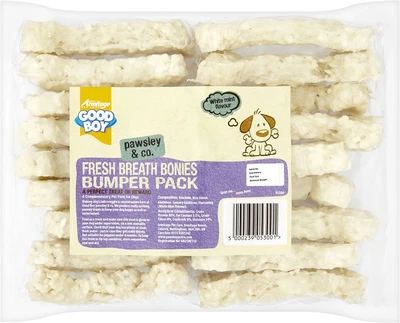 £10.69 • Buy Good Boy - Munchy Fresh Breath Bonies - Dog Chews - Dental Chews For Dogs - Pack