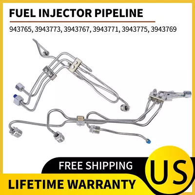 Fuel Injector Lines For 1998.5‐2002 2001 24V 5.9L Cummins W/ VP44 Pump Engines • $68.99