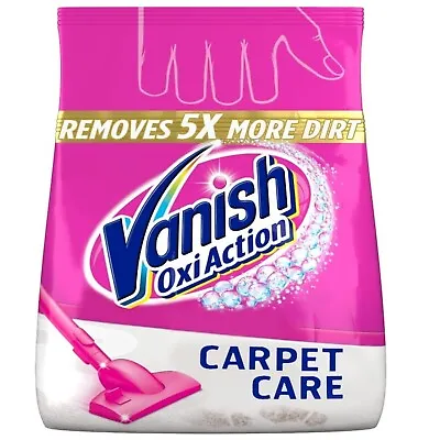 Vanish Oxi Action Gold Carpet & Rug Cleaner Moist Powder With 5x Benefits 650G • £14.79