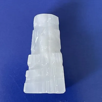 Chess Piece White Marble? Onyx Stone Aztec Replacement Pawn? 1.75 In X 1 In • $6.97