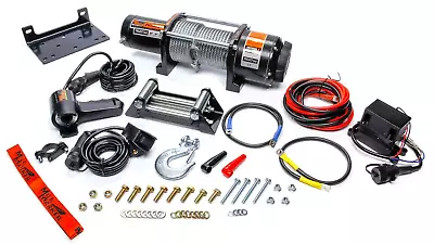 MILE MARKER 77-50120W 5000lb Winch W/Roller Fairlead & 12ft Remote • $387.04