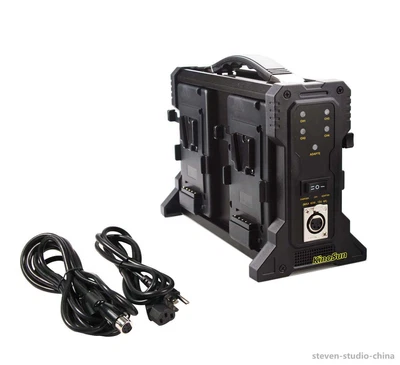 $369 • Buy Quad V-mount Battery Charger 4-Channel 4-Way For V-lock Batteries