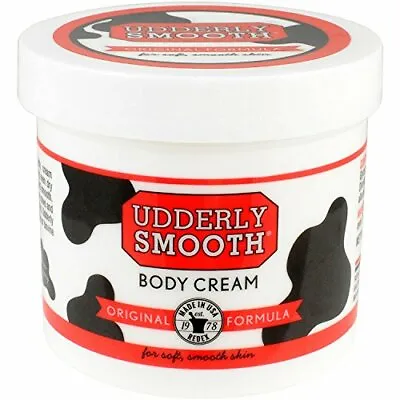 Udderly Smooth Body Cream Original Formula 12 Oz Jar Lightly Scented • $14.55