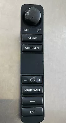 2003 04 05 06 2007 Saab 9-3 93 Night Panel Display Esp Control 12792588 Saab Oem • $53.95