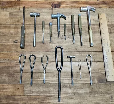 ANTIQUE Tools Old SCREWDRIVERS Steel Cabinetmakers Mechanics Machinist Lot ☆US • $10.50