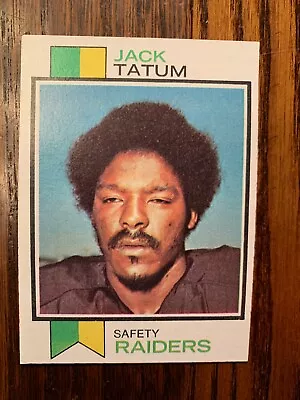 1973 Topps #288 Jack Tatum Oakland Raiders Rookie Vintage Football Card Nm  • $20