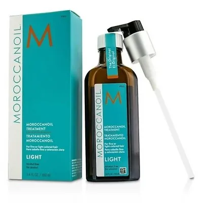 Moroccanoil Treatment Original For All Hair Types -WITH PUMP-3.4 OZ 100% Genuine • $39.99