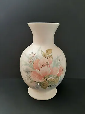 Aldridge Pottery Co (Longton) Vintage Floral Vase - Very Good Condition • £10