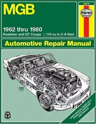 MGB Automotive Repair Manual: 1962 • $26.32