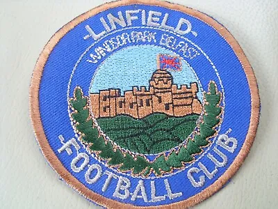 £4.95 • Buy 1 Linfield Fc Sew On Patch / Badge   Glasgow Rangers , Chelsea, The Blues