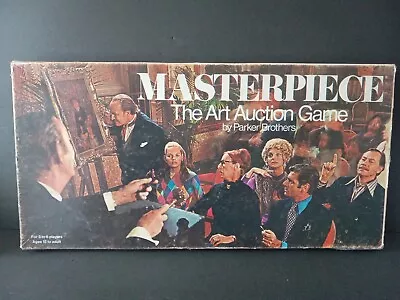 1970 Masterpiece Game Art Auction Game By Parker Brothers Complete • $39.99