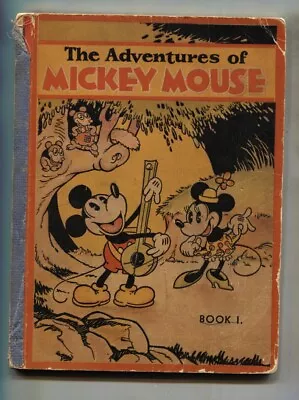 Adventures Of Mickey Mouse #19-1931-1st Walt Disney Book-Platinum Age Comic • $693