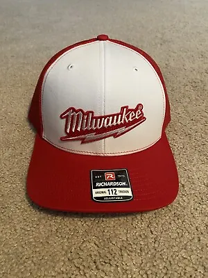 Milwaukee Tools Trucker Hat Richardson 112 Snap-back Style.  New With Tags! • $34