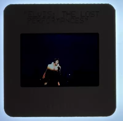 ELVIS PRESLEY 35mm Photo Slide Transparency LOST PERFORMANCES 1992 Concert Movie • $19.99