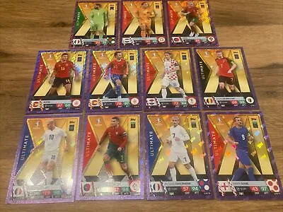 Topps Match Attax UEFA Euro 2024 Complete Ultimate Set Purple Parallel. (1-11) • £14.99