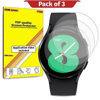 Screen Protector For Samsung Galaxy Watch Classic Active 2 3 4 TPU Clear FILM • £1.55