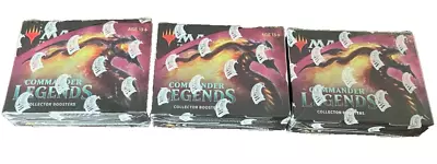 3x COMMANDER LEGENDS Collector Booster Box 2020 Sealed MTG X3!! • $960